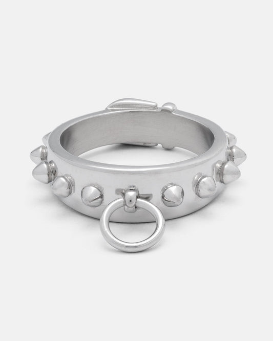 Spiked Dog Collar Ring
