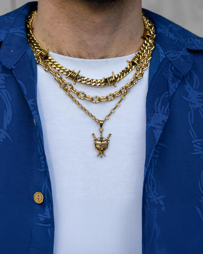 Spite Set Gold (Custom Pendant Choice)