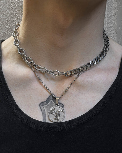 "Split" Cathedral Cuban Chain (Adjustable)