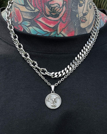 "Split" Cathedral Cuban Chain (Adjustable)