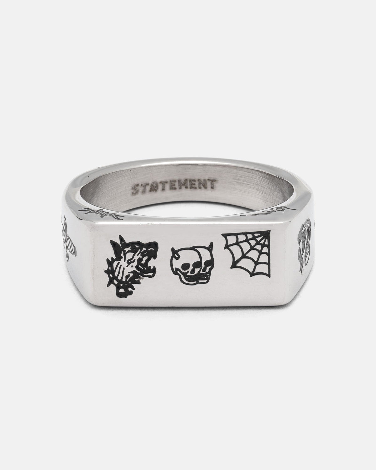 Tattoo Signet Ring