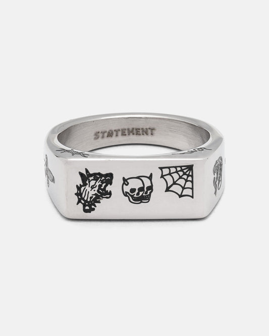 Tattoo Signet Ring