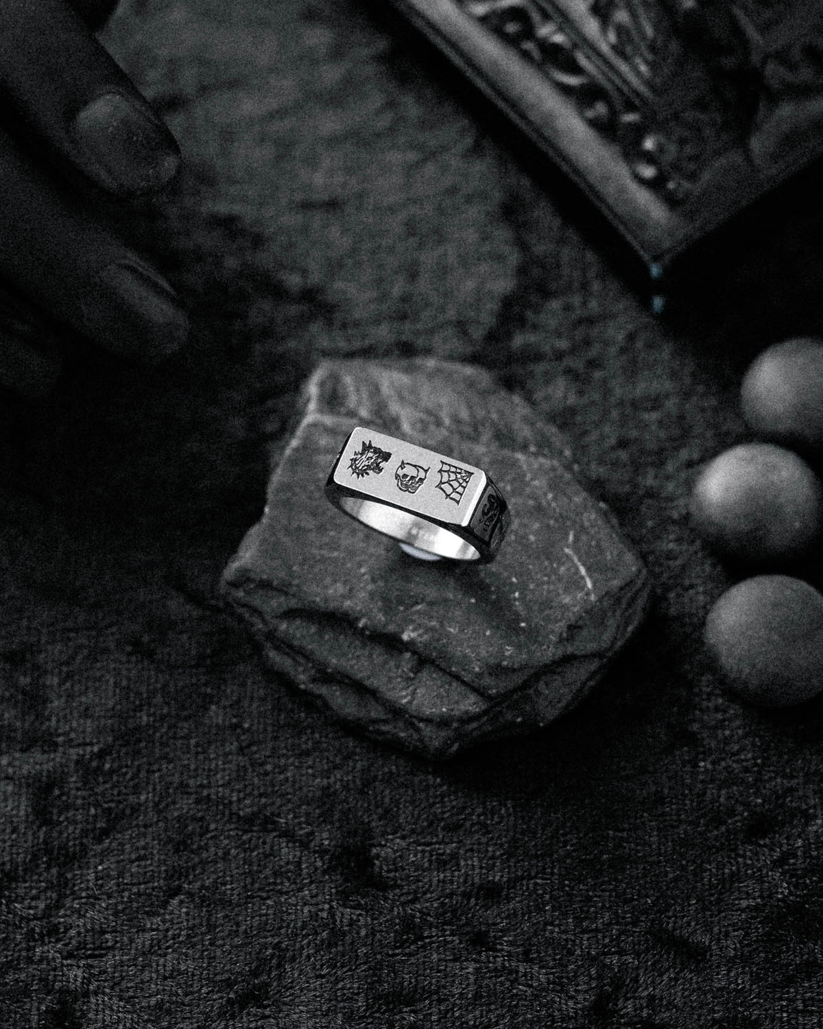 Tattoo Signet Ring