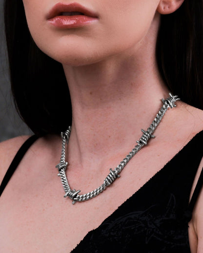 6mm Barbed Wire Cuban Chain