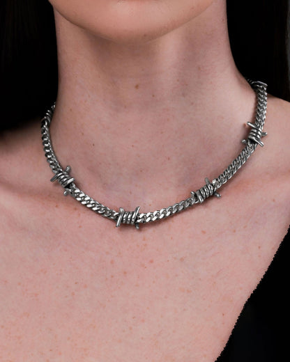 6mm Barbed Wire Cuban Chain