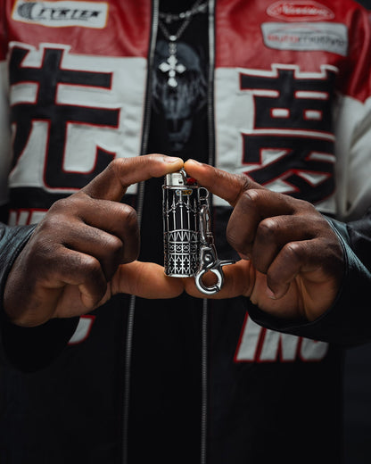 "Wrought Iron" Lighter Sleeve