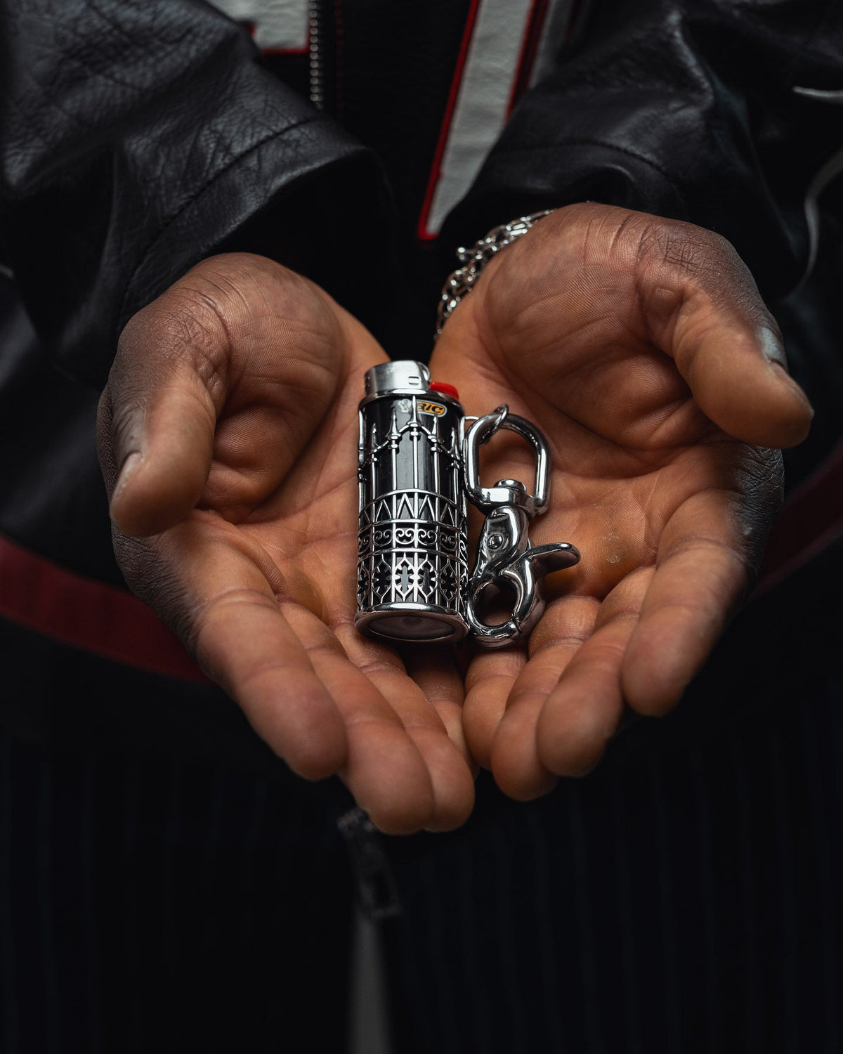 "Wrought Iron" Lighter Sleeve
